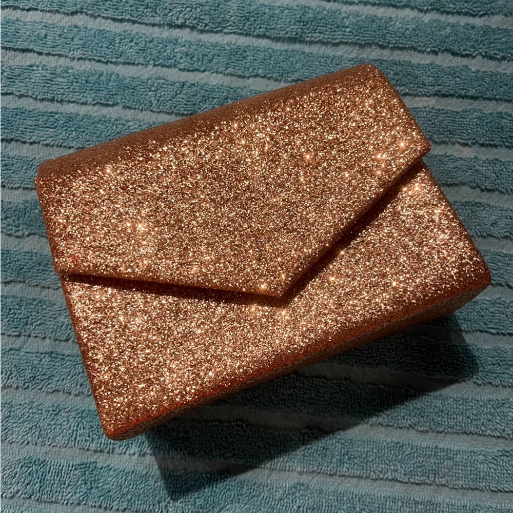 Special occasion gold mini purse